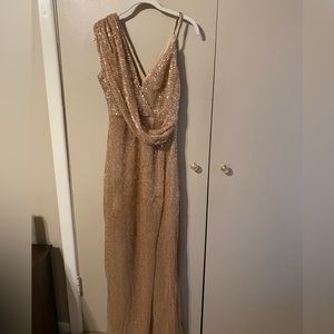 Beautiful Champagne Pink Gown